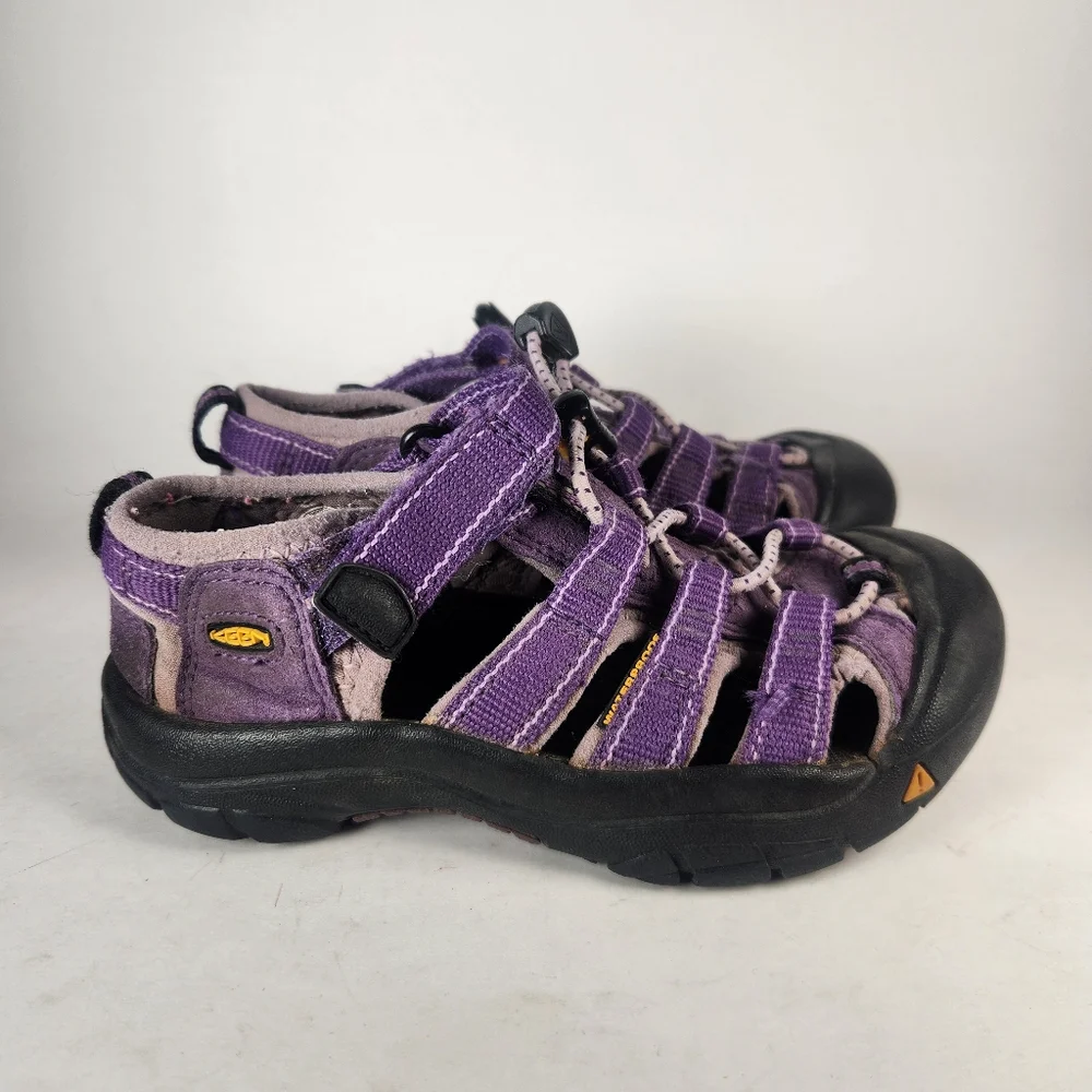 KEEN Kids Sandal Size 12 Purple Fisherman Outdoor Cap Toe Washable Shoes - Picture 2 of 12